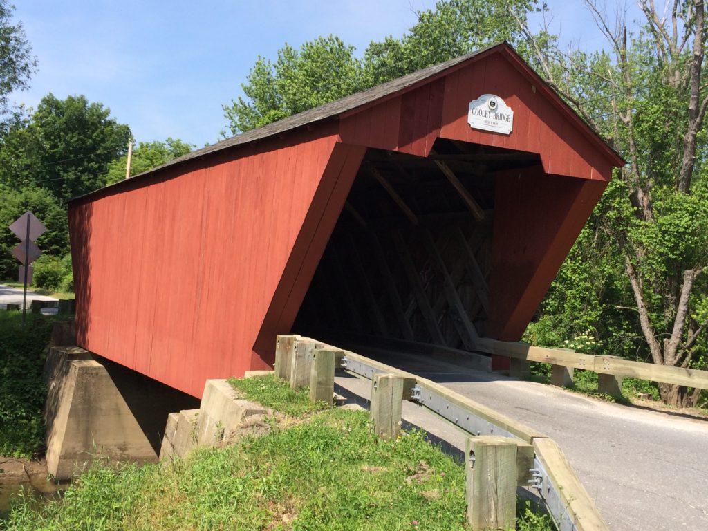 The Cooley Bridge, Pittsford. what to do with kids in Waterbury Vermont.