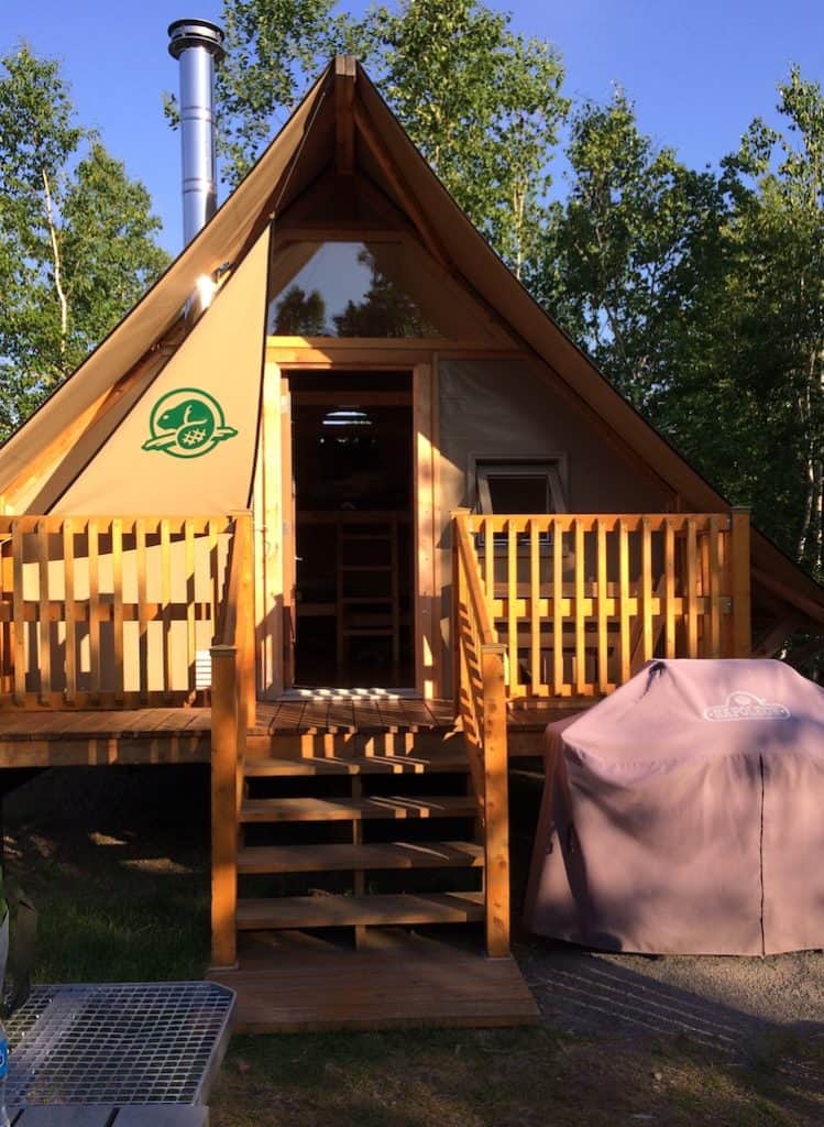 Got camping. What to do in La Mauricie with kids. 