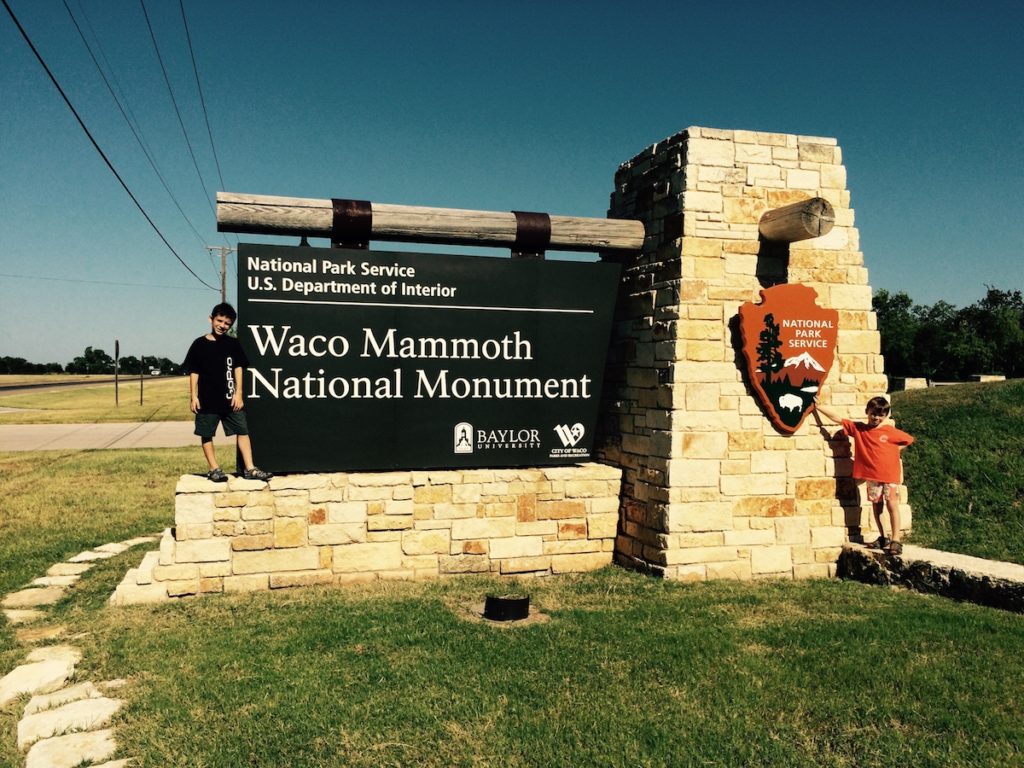Waco Mammoth NPS site. things to do in Waco with kids.