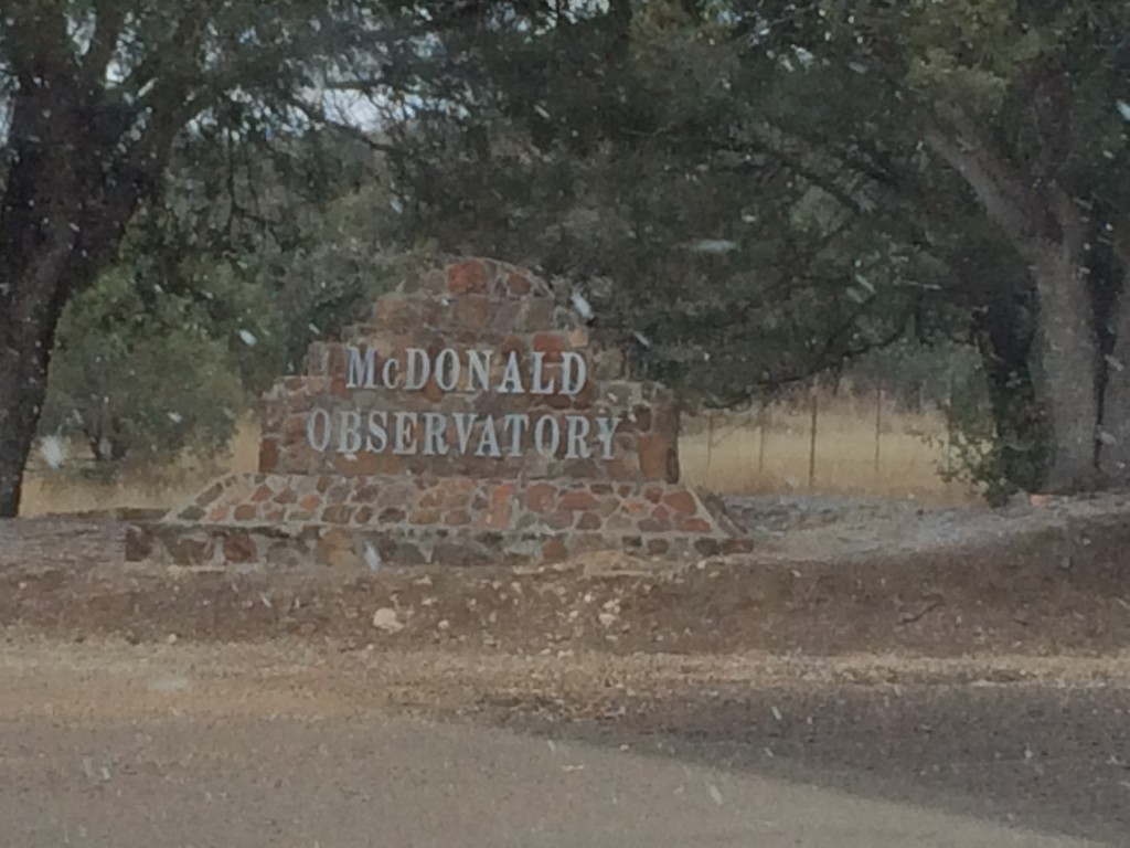 The McDonald Observatory hosts Star Parties on Tuesday, Friday and Saturday nights. A must for school-age kids. Fort Davis, Texas,