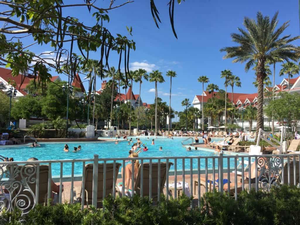 The Courtyard Pool is the place to rejuvenate the kids after a day in the parks. Walt Disney World, The Grand Floridian Resort, WDW,