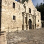 Built in 1718, the Alamo is hallowed ground for Texans. Me weekend