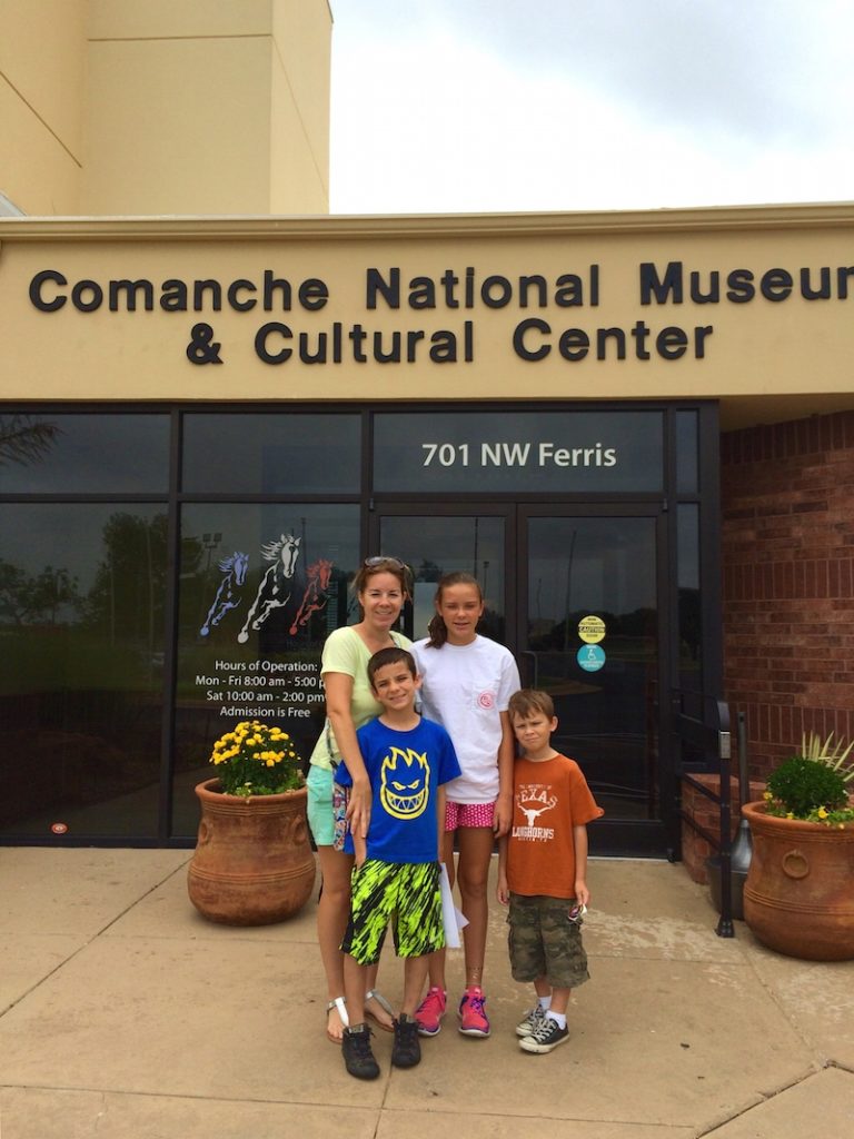 Explore the Comanche Museum when you explore Lawton with kids