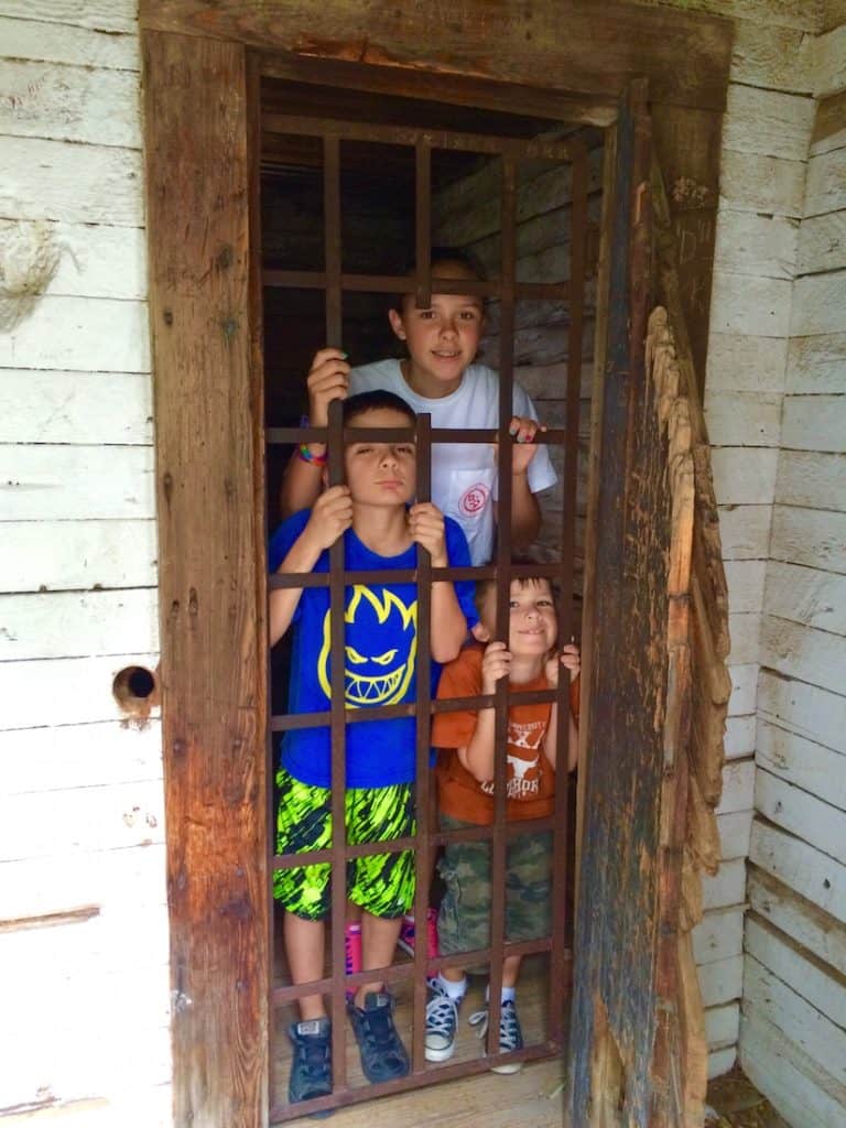 Dodge City's Boot Hill Jail is a must for families when road tripping. 