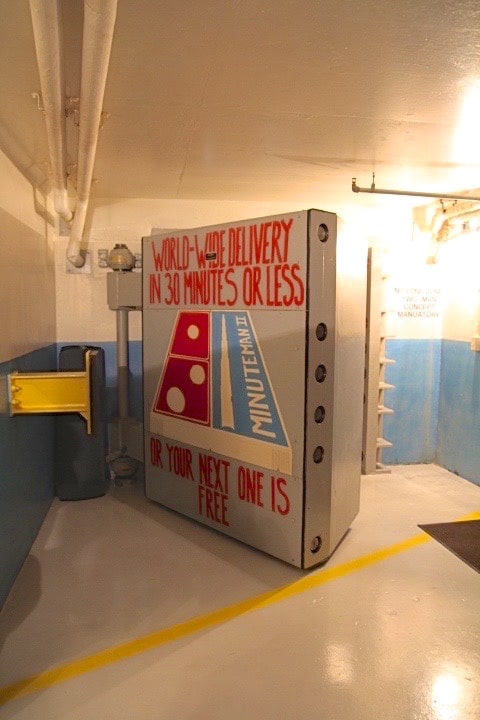 Explore the underground facility at the Minuteman Missile Site in South Dakota.