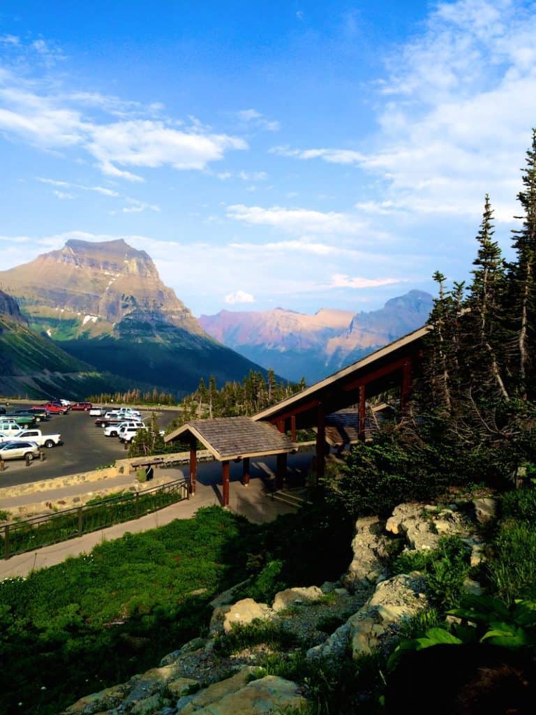 Logan Pass Visitor Center is one of the things to do in Glacier National Park with kids. 