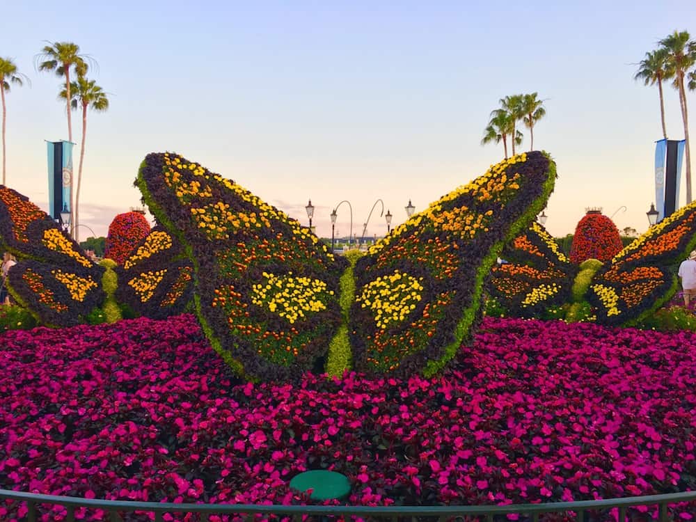Enjoy the topiaries at Epcot's Flower and Garden Festival with kids. 