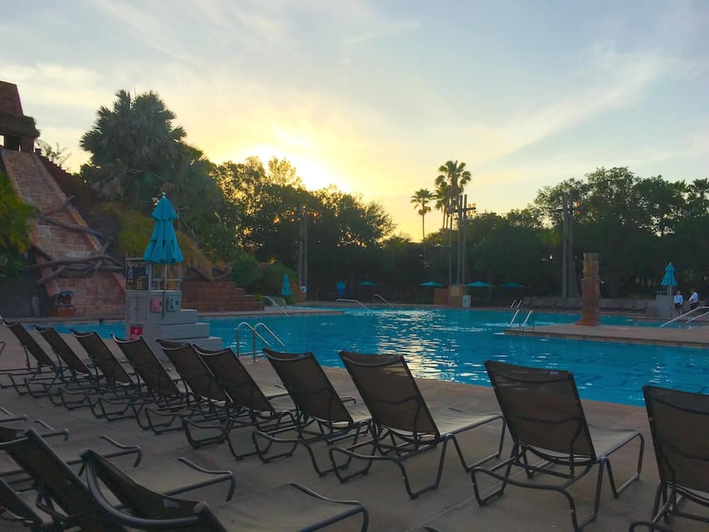 The Lost City of Cibola pool is a destination for most while staying at the Coronado Springs Resort. 