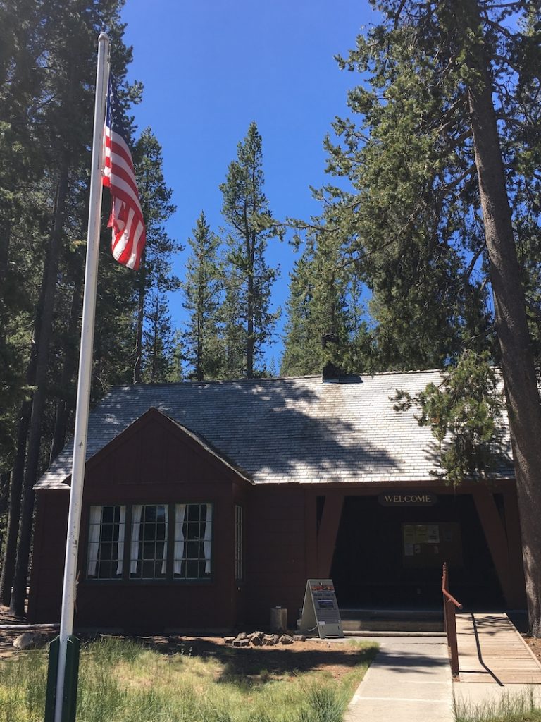 What to do in Bend with kids, visit Paulina Cabin. 