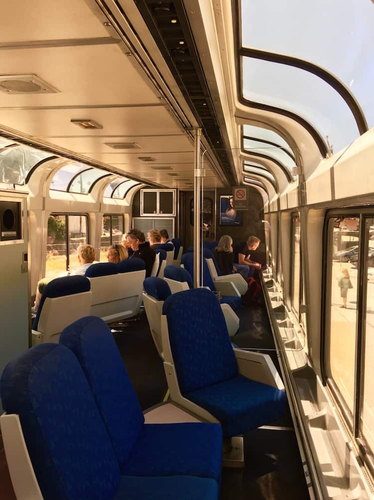 explore the train, tips for taking Amtrak in California.