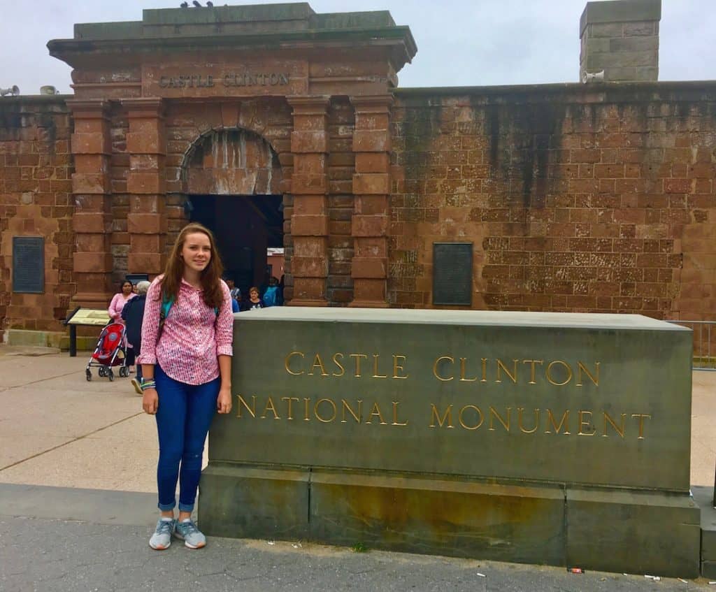 Explore Castle Clinton on your 4 day NYC itinerary. Best New York City National Parks with kids.