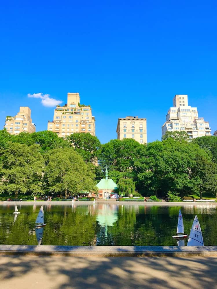 Visit Conservatory Water during your 4 day NYC itinerary.