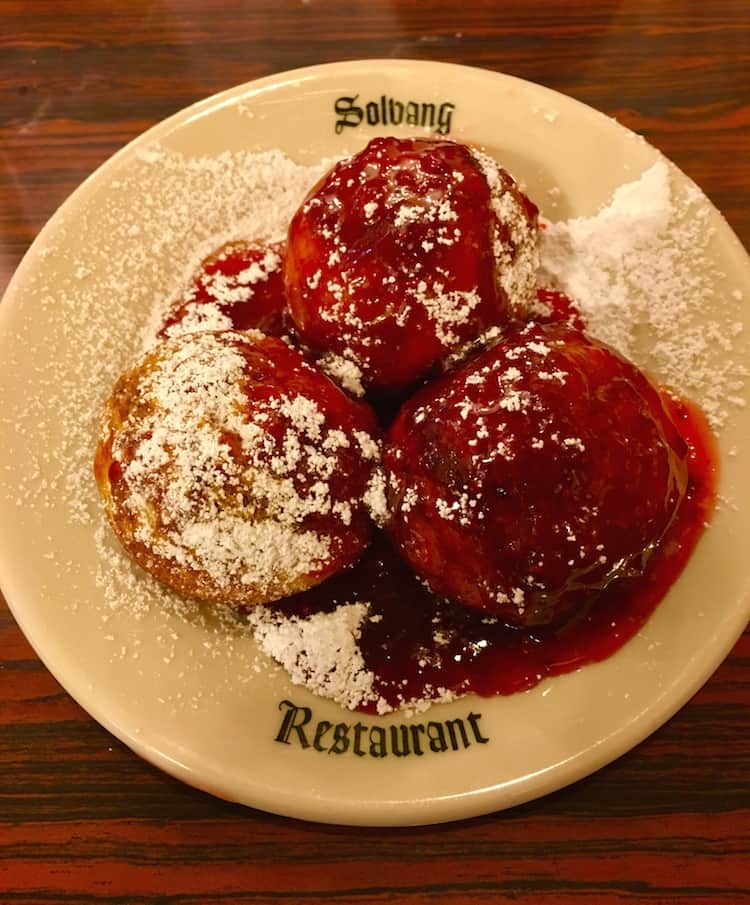 Try an aebleskiver. What to do in Solvang with kids. 
