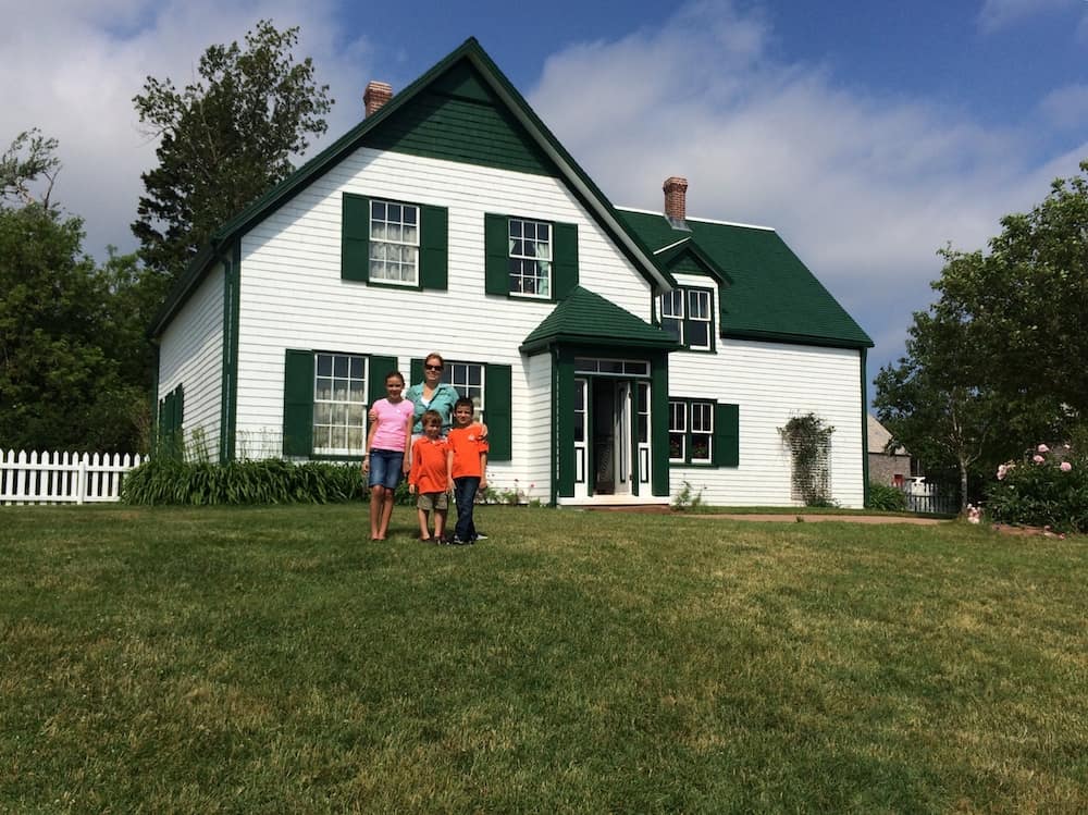 Anne of Green Gables House with Kids.