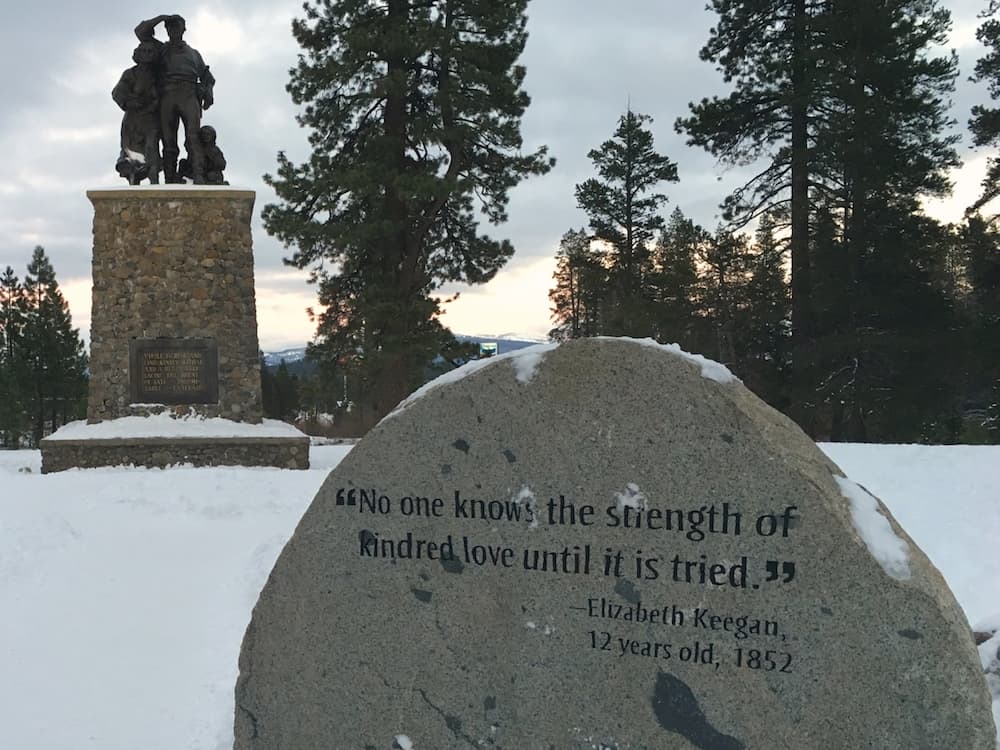 Donner State Memorial in Truckee. Top Things to do in Truckee California in Winter