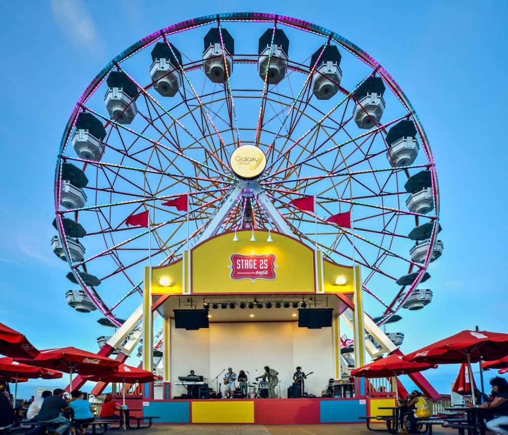 Pleasure Pier on Galveston Island