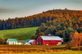 Vermont Fall Farm