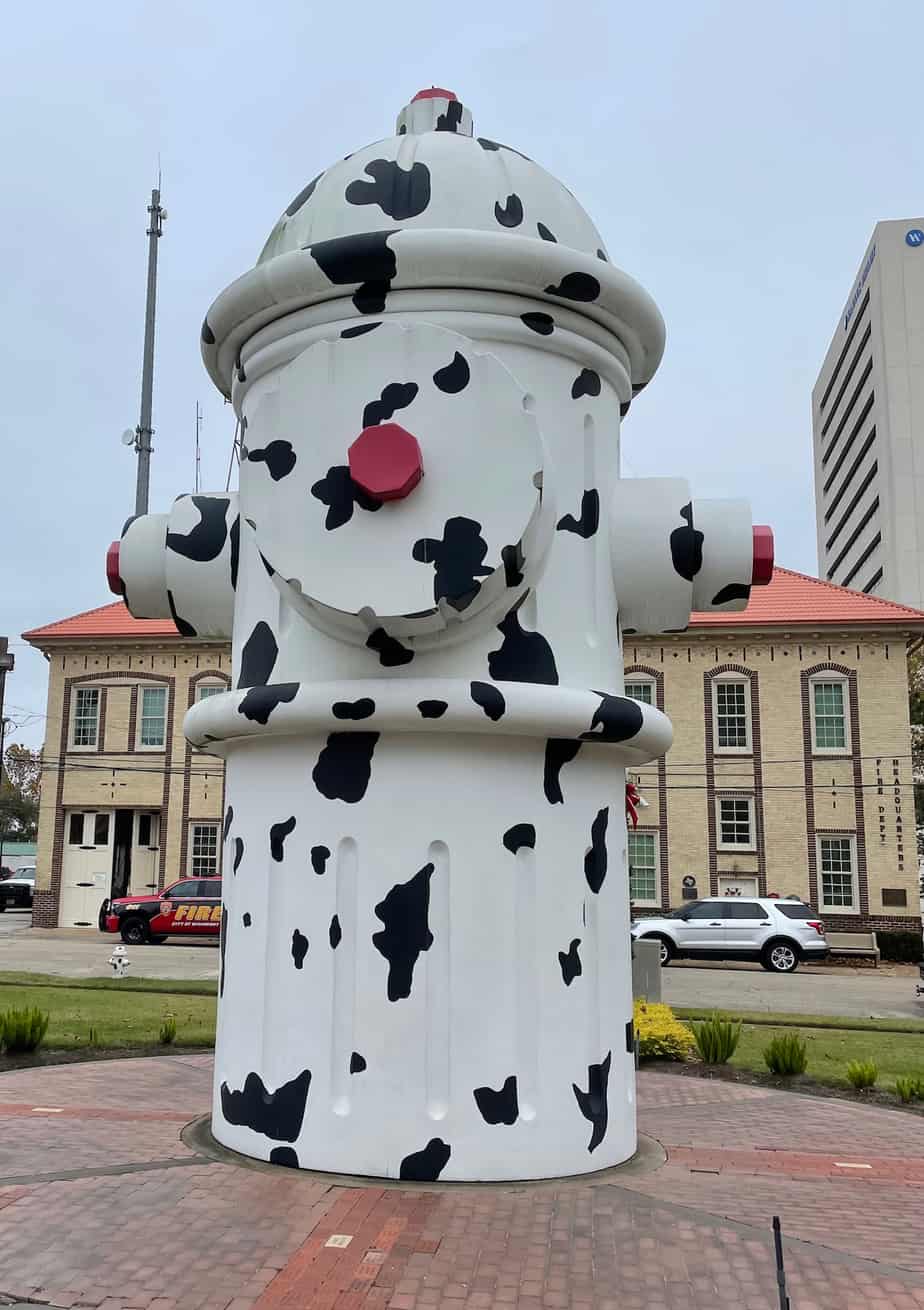 Things to do in Beaumont with kids Worlds Largest Working fire hydrant