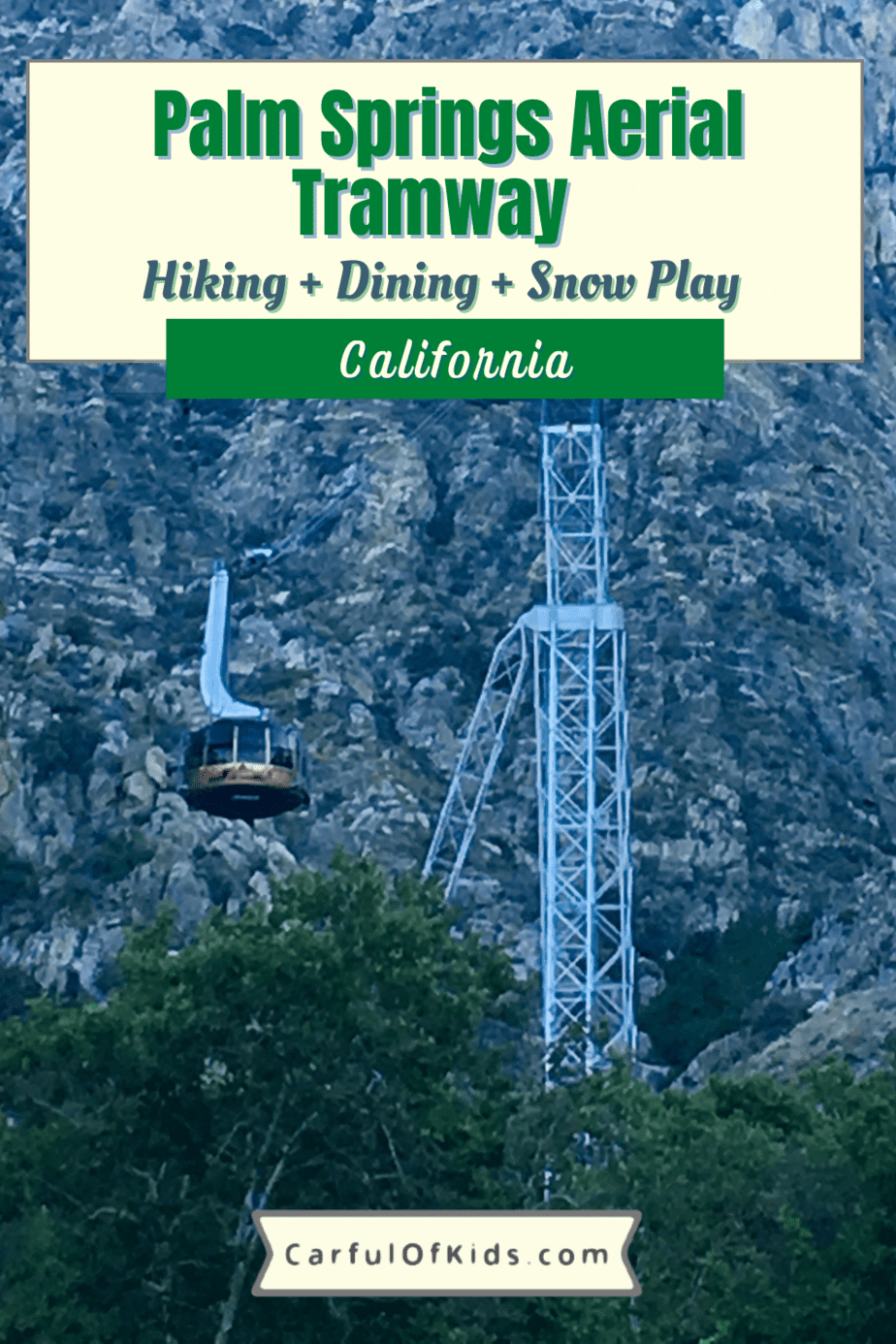 High above Palm Springs, hike through the forest and see the Santa Rosa and San Jacinto Mountains National Monument. Find a cool escape where summer temperatures rarely reach 80F. During the winter it's a winter wonderland with enough snow for sledding, cross country skiing and snow shoeing. Climb abroad the largest rotating aerial tram in the world. Where to escape the heat in Southern California | Where do the Palm Springs Aerial Tram go | Top things to do at the Santa Rosa and San Jacinto Mountains National Monument  #PalmSprings #California 