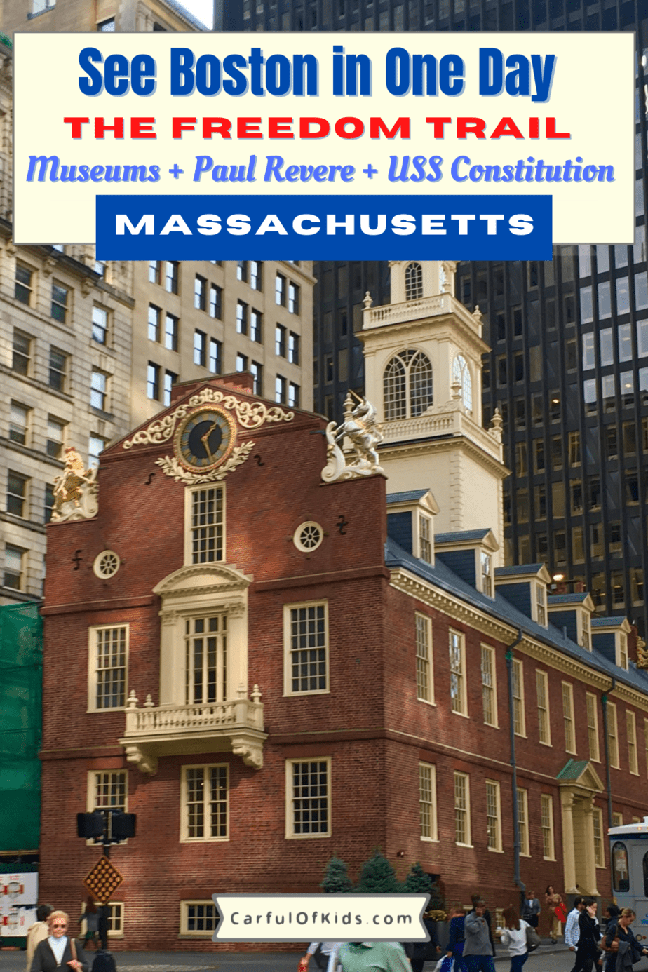 Grab the kids and find the Red Line for a day of fun along Boston's Freedom Trail. Stop by the top 16 spots that lead to the American Revolution and discover a few Boston icons as well. Find cheap eats for the kids in this One Day Itinerary for Boston. One Day Itinerary in Boston | National Park sites in Boston | What to do in Boston with Kids | The Freedom Trail in One Day | What to see in Boston with kids #Boston