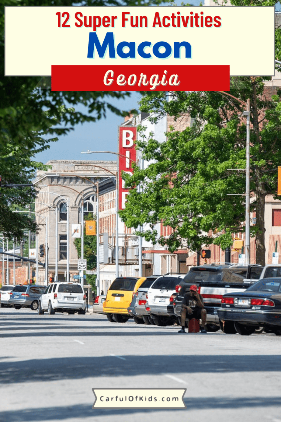 About two hours from Atlanta, Macon, Georgia, offers lots of fun attractions and activities, Native American National Park site, outdoor pakr and music heritage. Here's the top things to do in Macon, Georgia. credit: Pixabay #Georgia #Macon