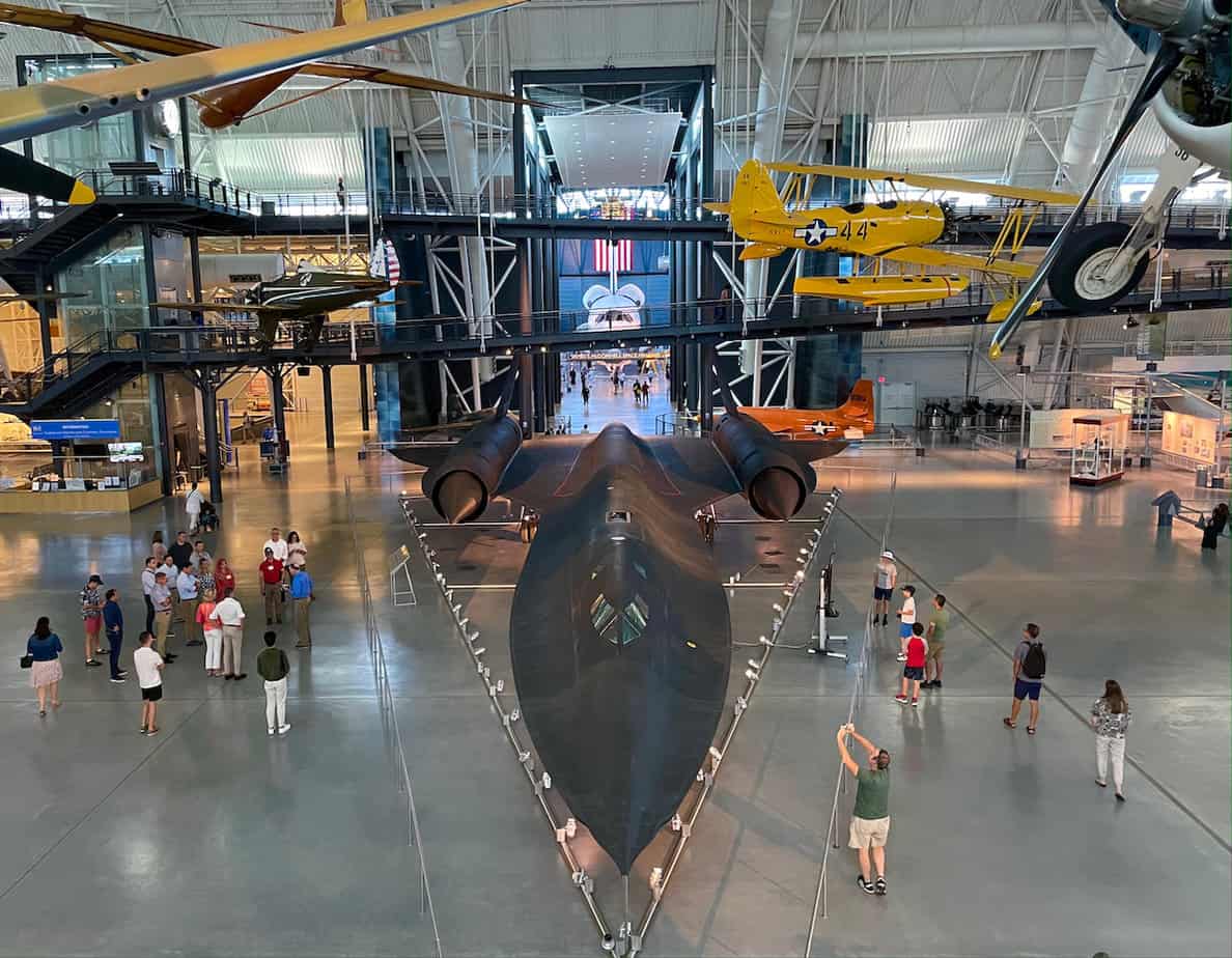 SR-71 Blackbird with the Space Shuttle Obiter