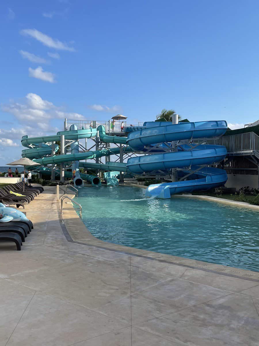 water park at the Hyatt Ziva Cancun Riviera