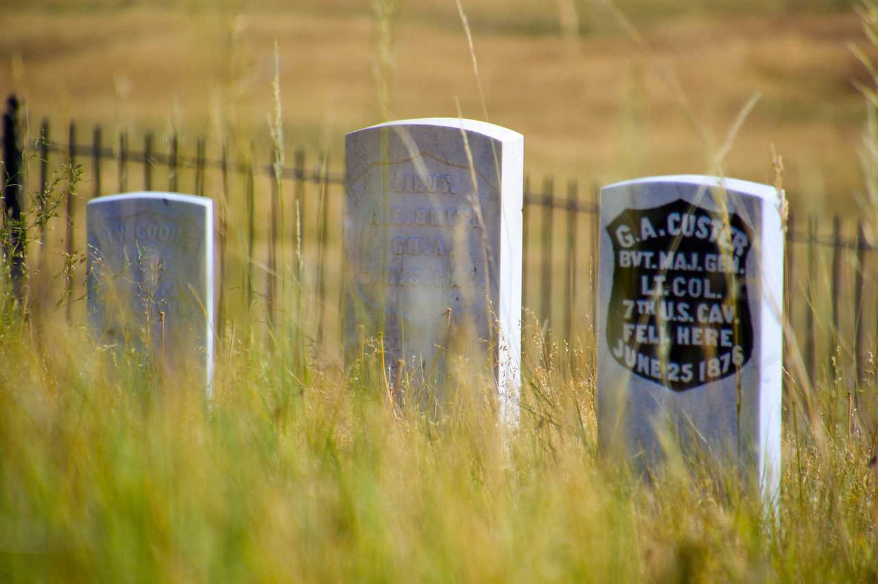Custer grave Montana