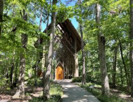 Anthony Chapel at the Garvan Woodland Gardens