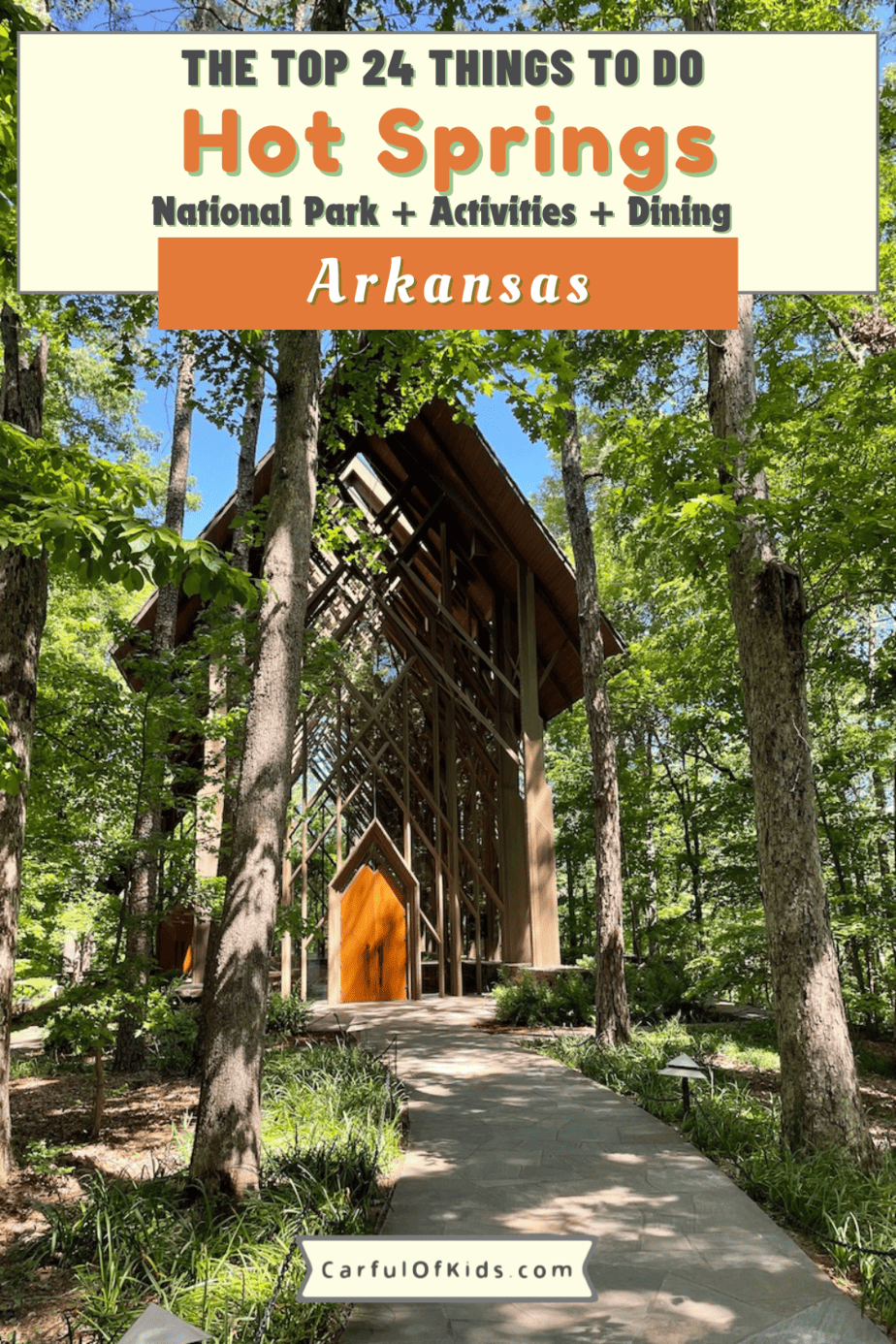 Located in Central Arkansas, Hot Springs is home to a national park, one of the top gardens in the U.S. along with lots of outdoor activiites. Here are the top things to do in Hot Springs Arkansas | Hot Springs National Park | Where to eat in Hot Springs