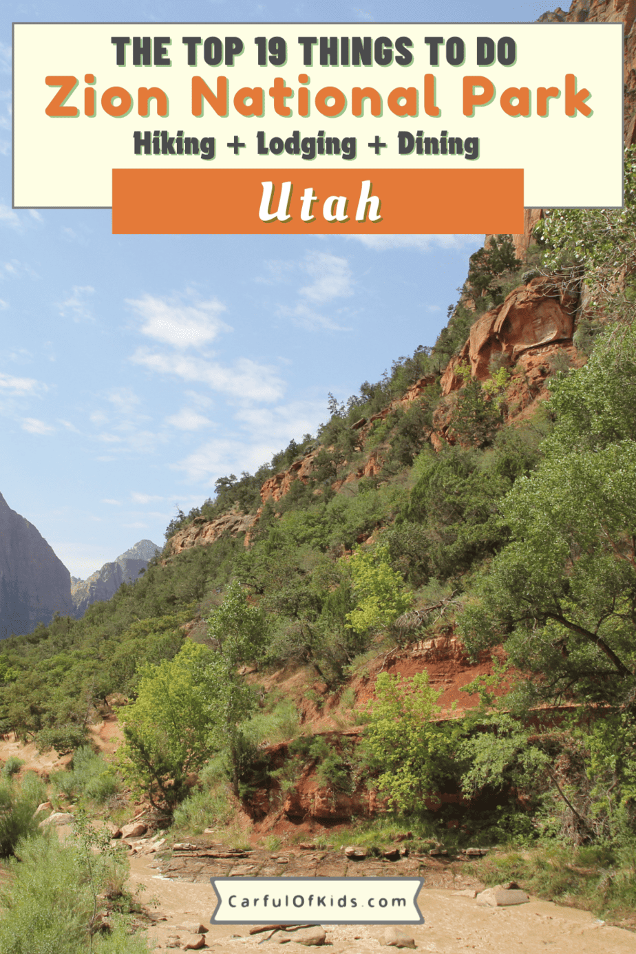 Located in Southern Utah, Zion National Park is a Top 10 National Park. Find hiking, horseback riding, scenic tours, along with Junior Ranger badges and ranger programs. Get all the details on what to do in Utah's Zion National Park. What to do in Zion National Park with kids | Where to Stay in Zion National Park | Camping in Zion National Park #NationalParks #Zion