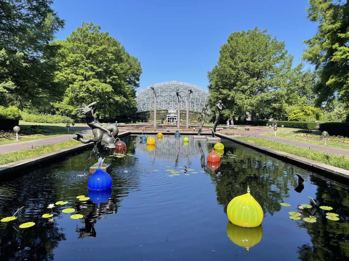 Missouri Botanical Garden in St. Louis.
