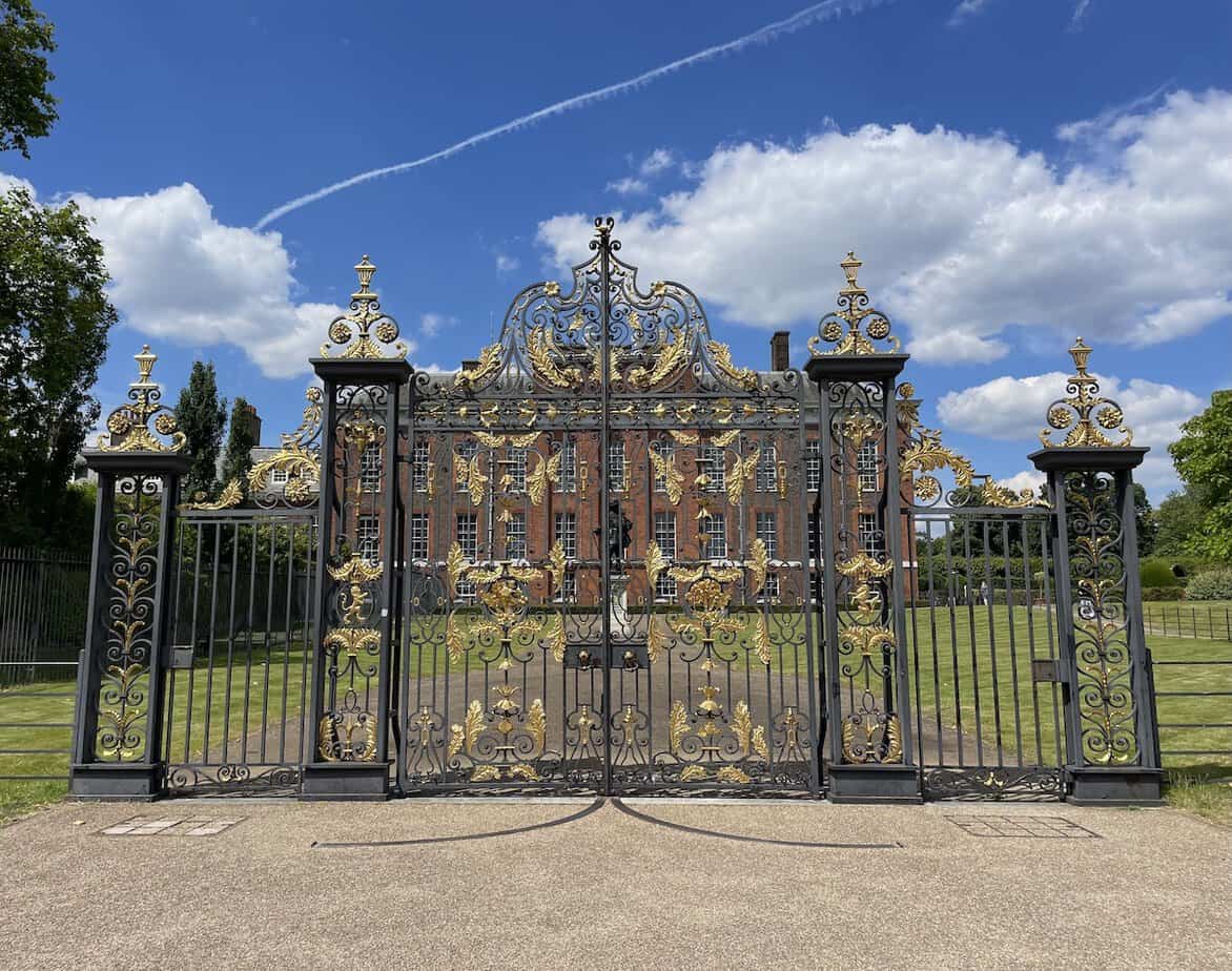 gates at Kensington Palace