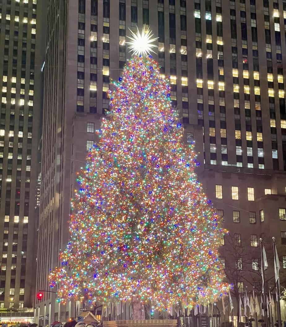 The Rockefeller Tree in NYC