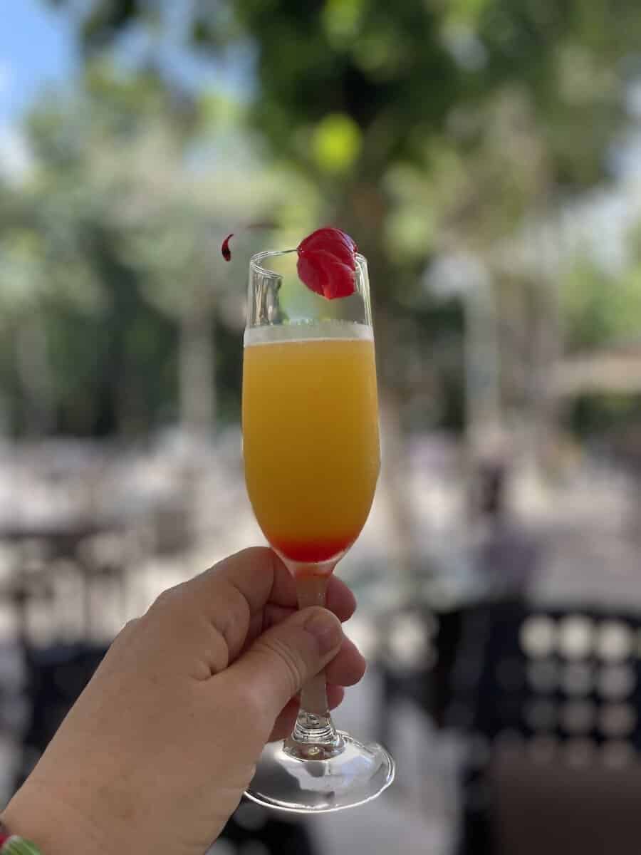 signature cocktails at Bahia Principe