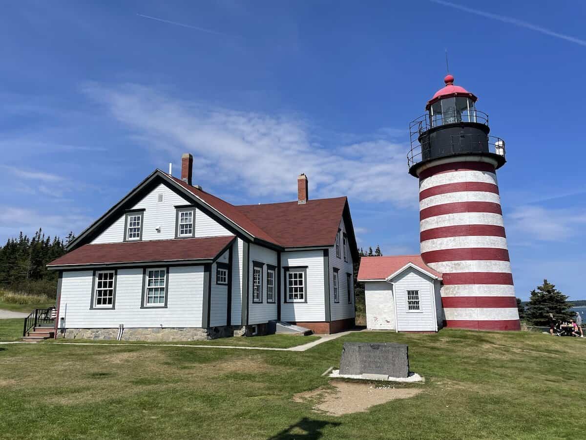 North Quoddy Head Light in Maine