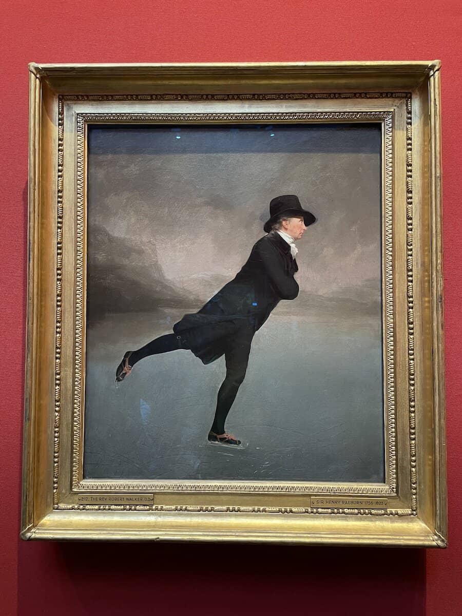 Sir Henry Raeburn by Reverend Robert Walker in the National Gallery.
