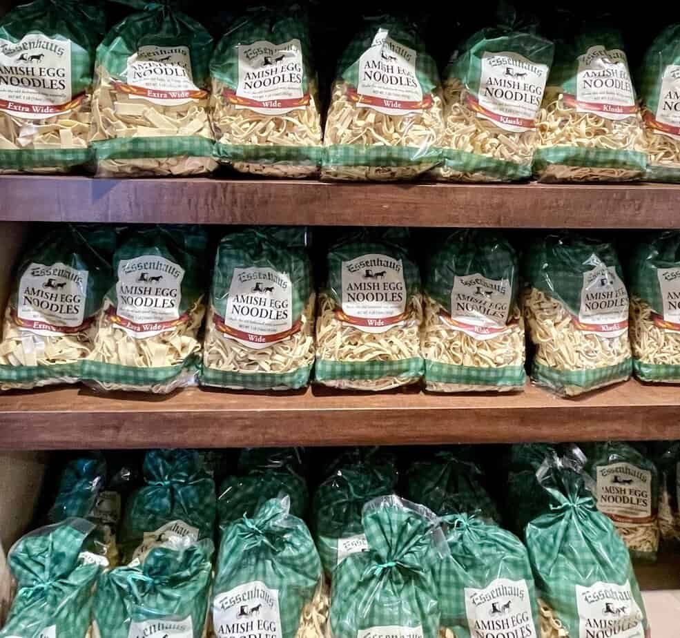 Essenhaus Noodles are made in Northern Indiana