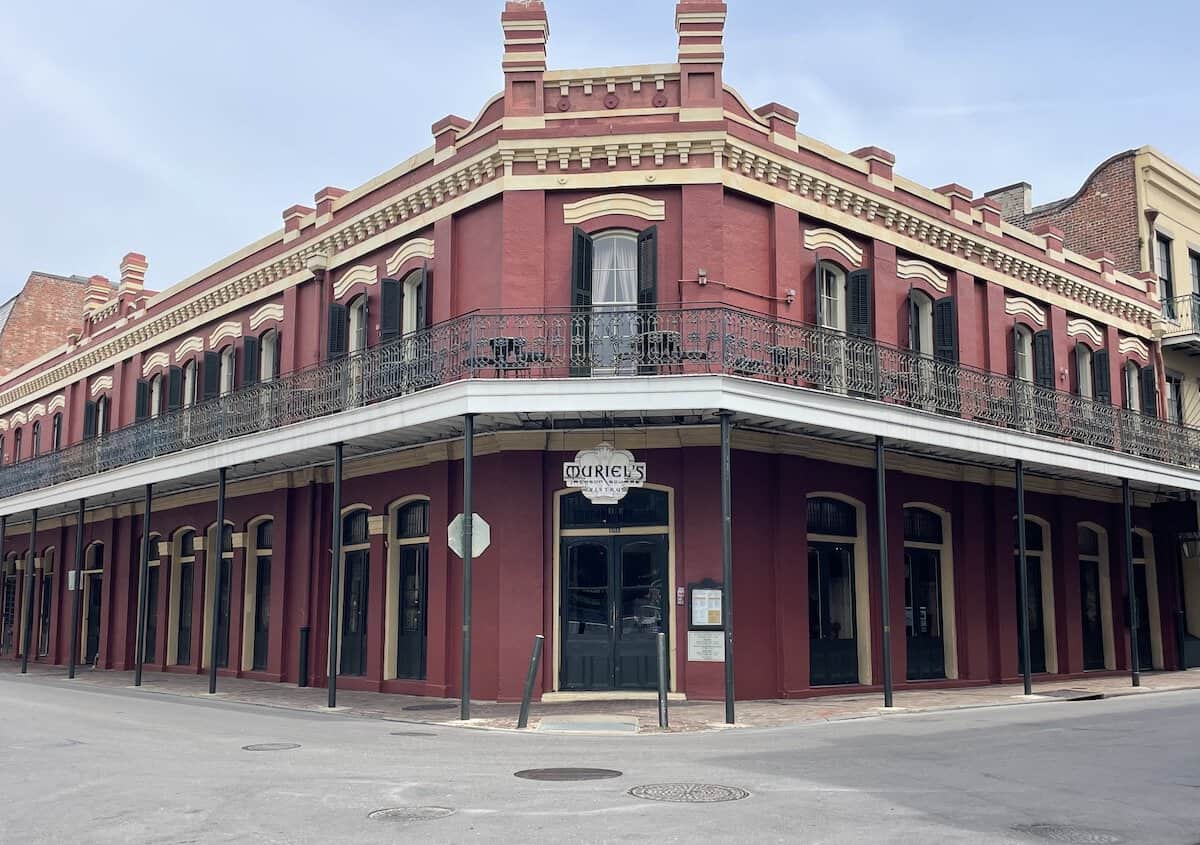 Muriel’s Jackson Square New Orleans