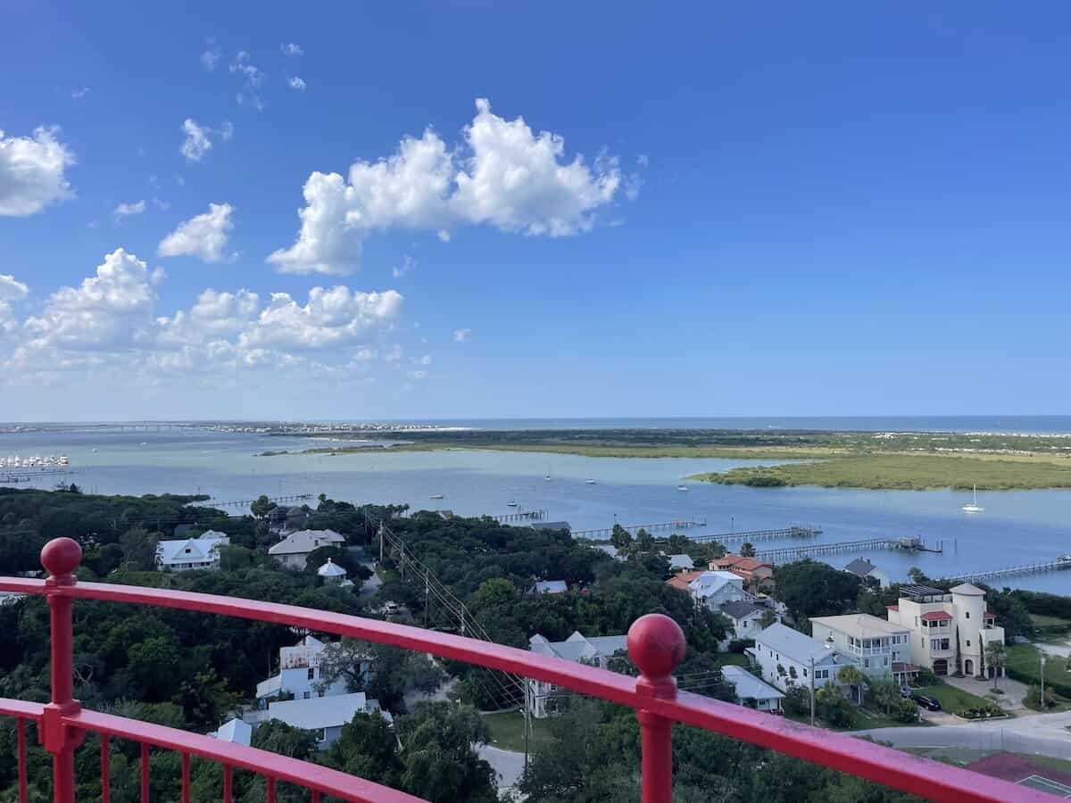  view from the St. Augustine Lighthouse,