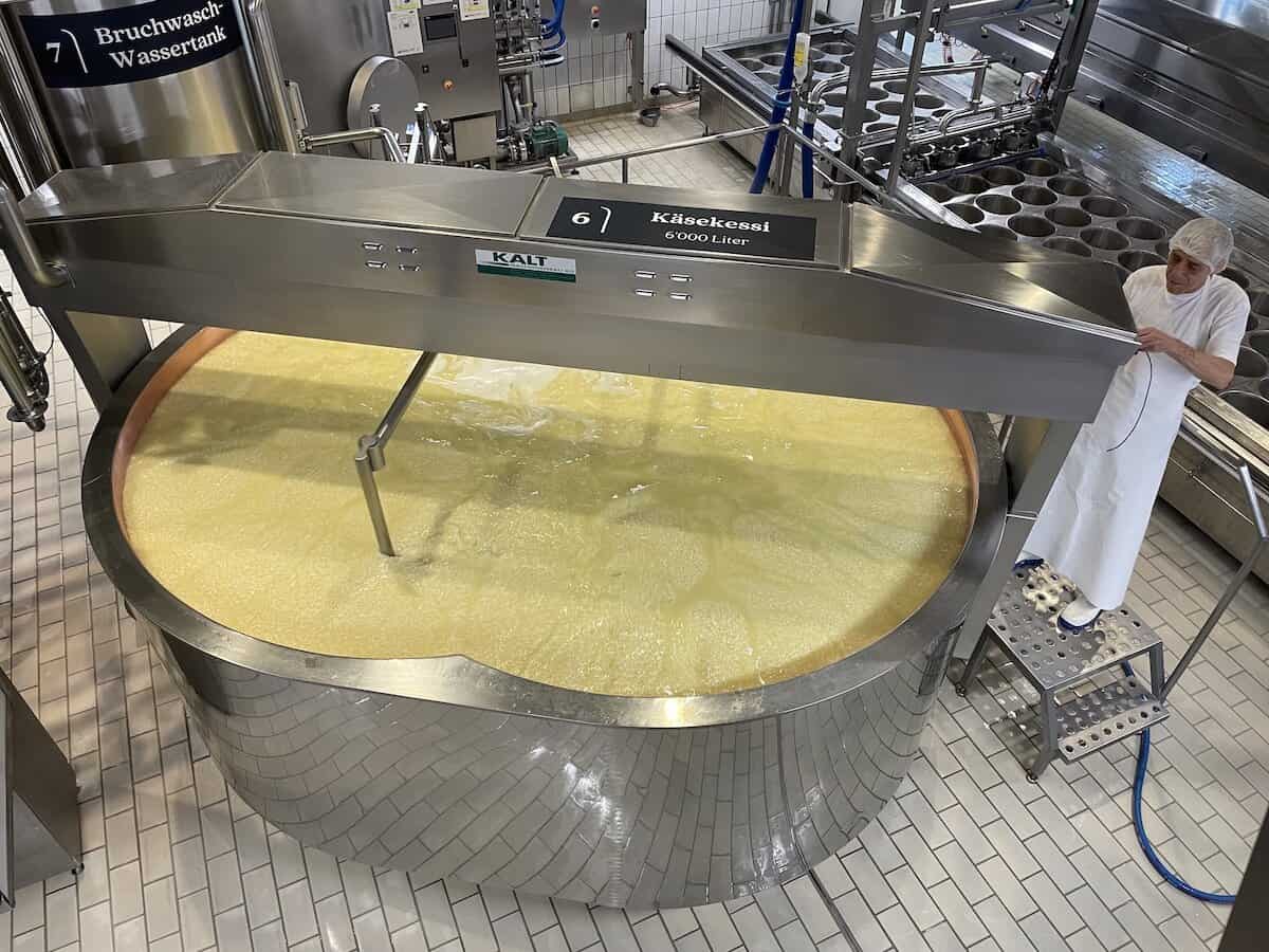 cheesemaking at the Appenzeller Show Diary