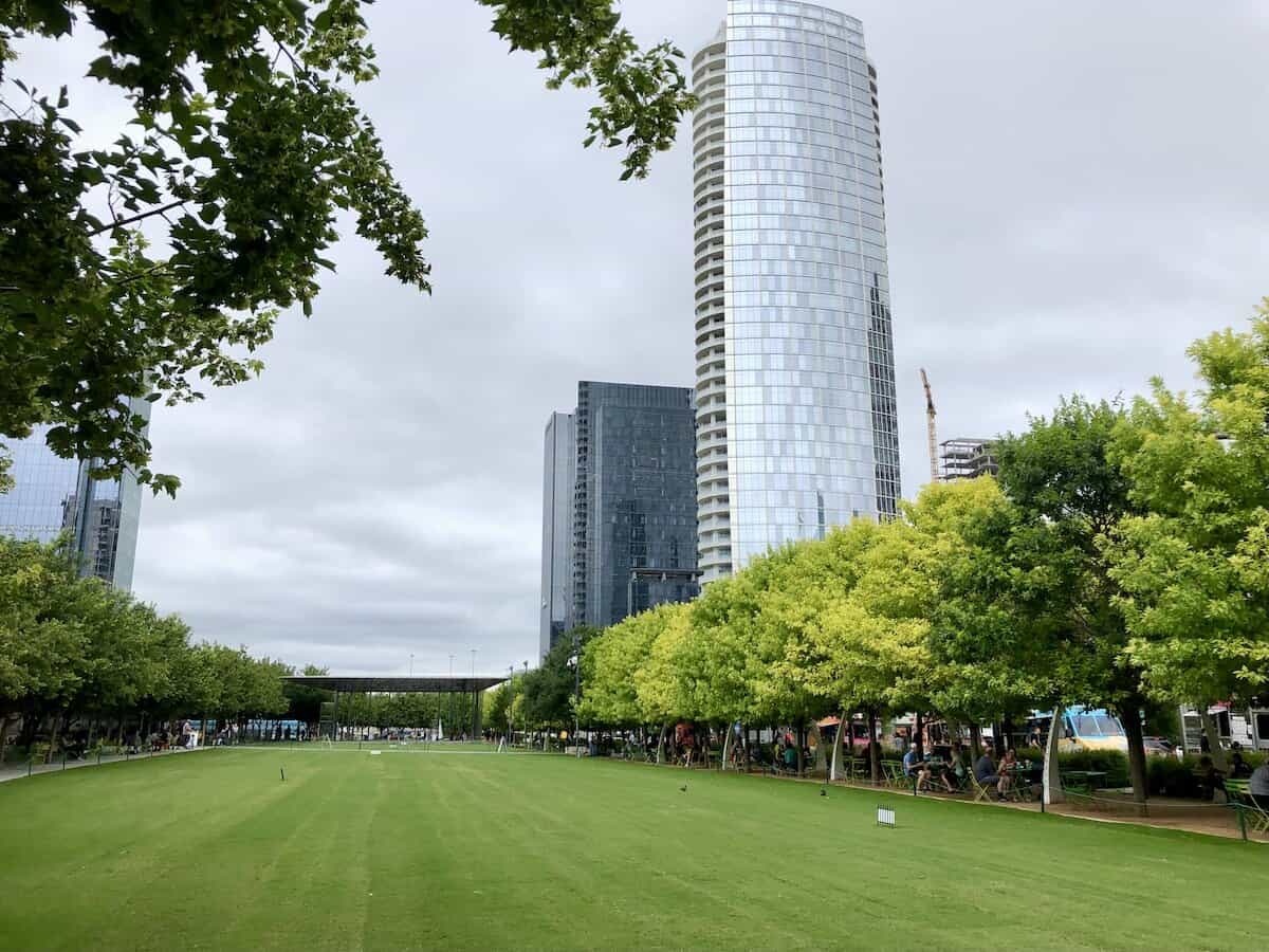 Klyde Warren Park in Dallas