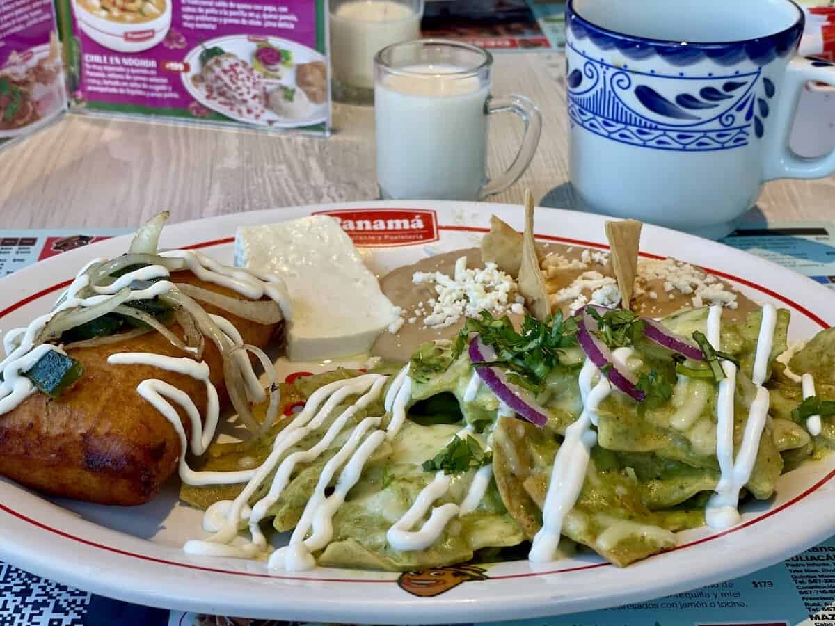 Chiliquiles at Panama.