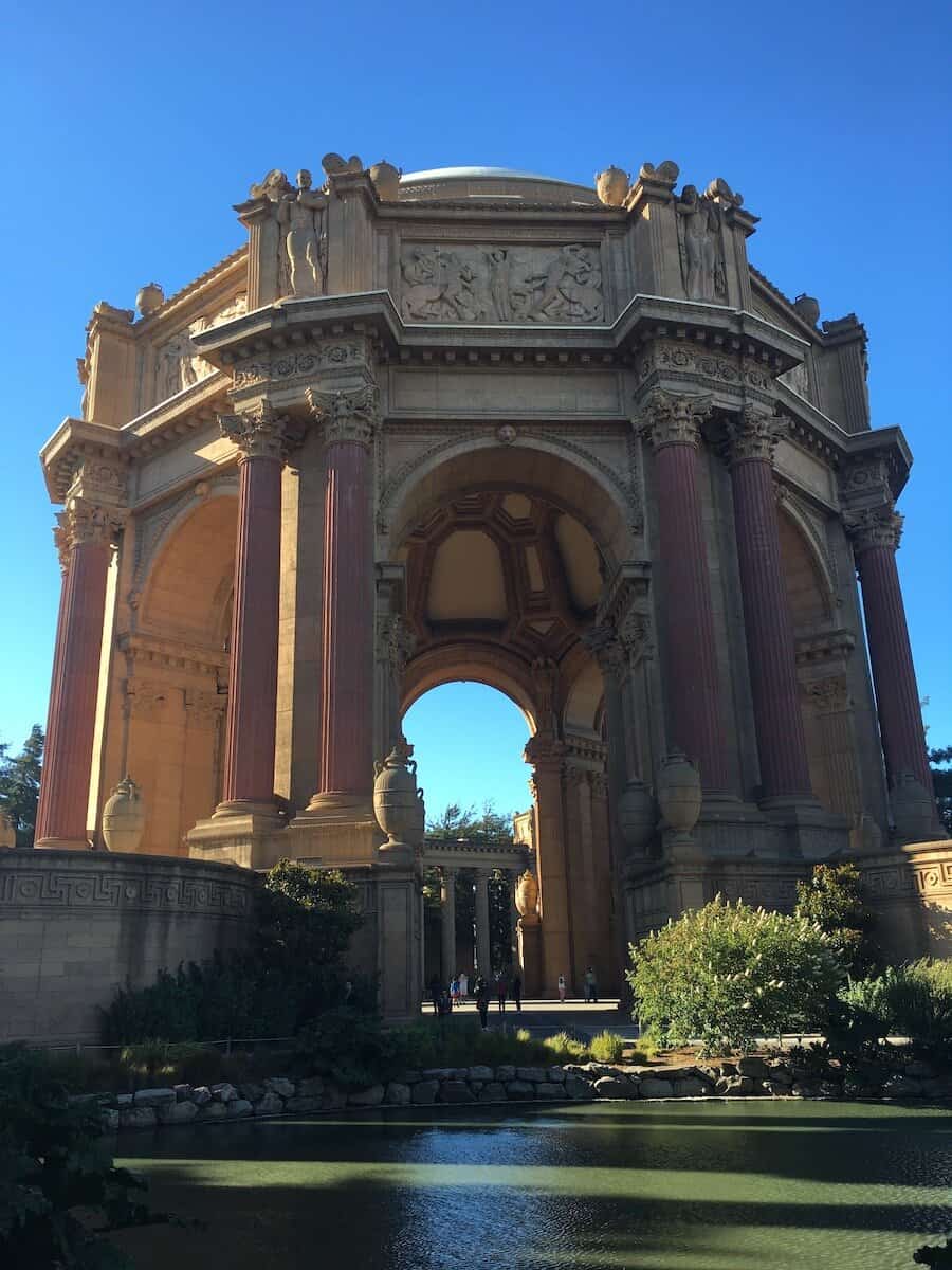 Palace of Fine Arts in San Francisco.
