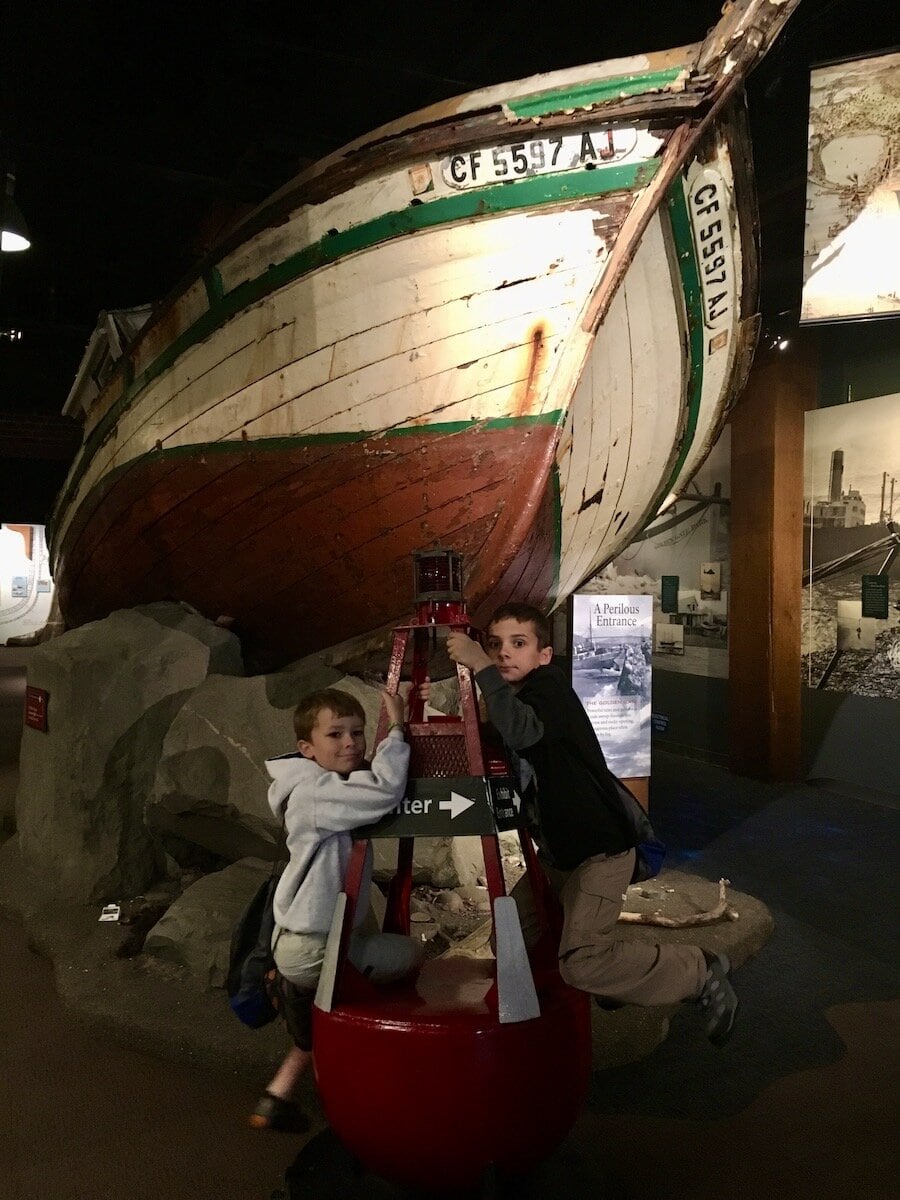 Inside the San Francisco Maritime National Historical Site