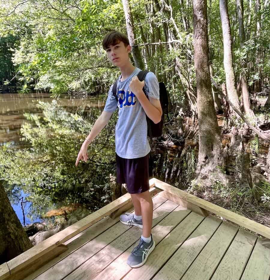 Congaree NP hiking