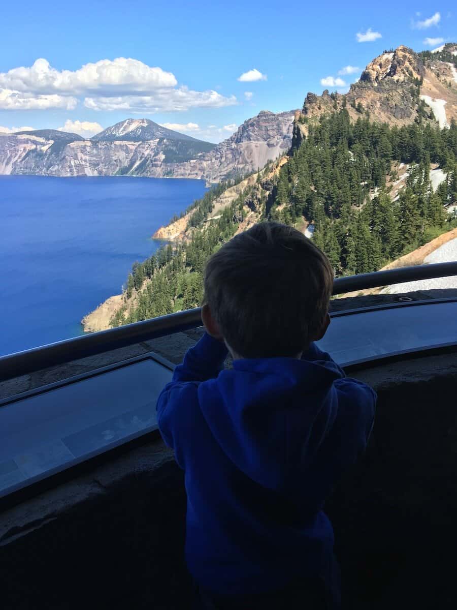 Viewpoint from Crater Lake