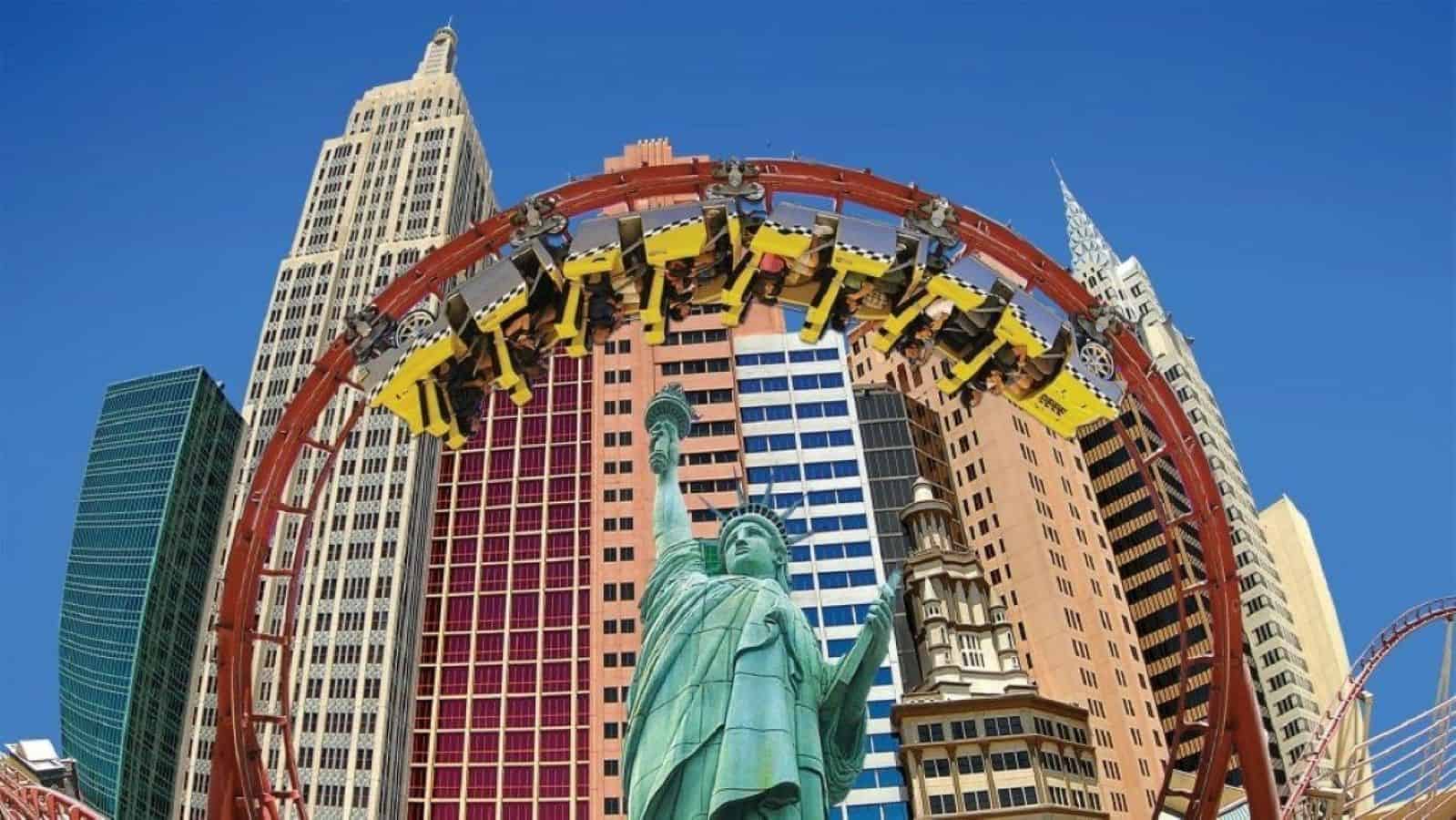 Big Apple Coaster at New York-New York Las Vegas