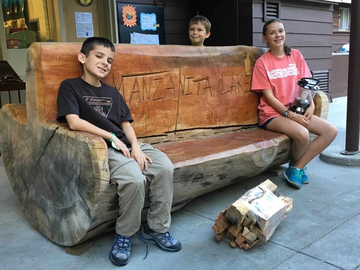 Manzanita Lake Bench