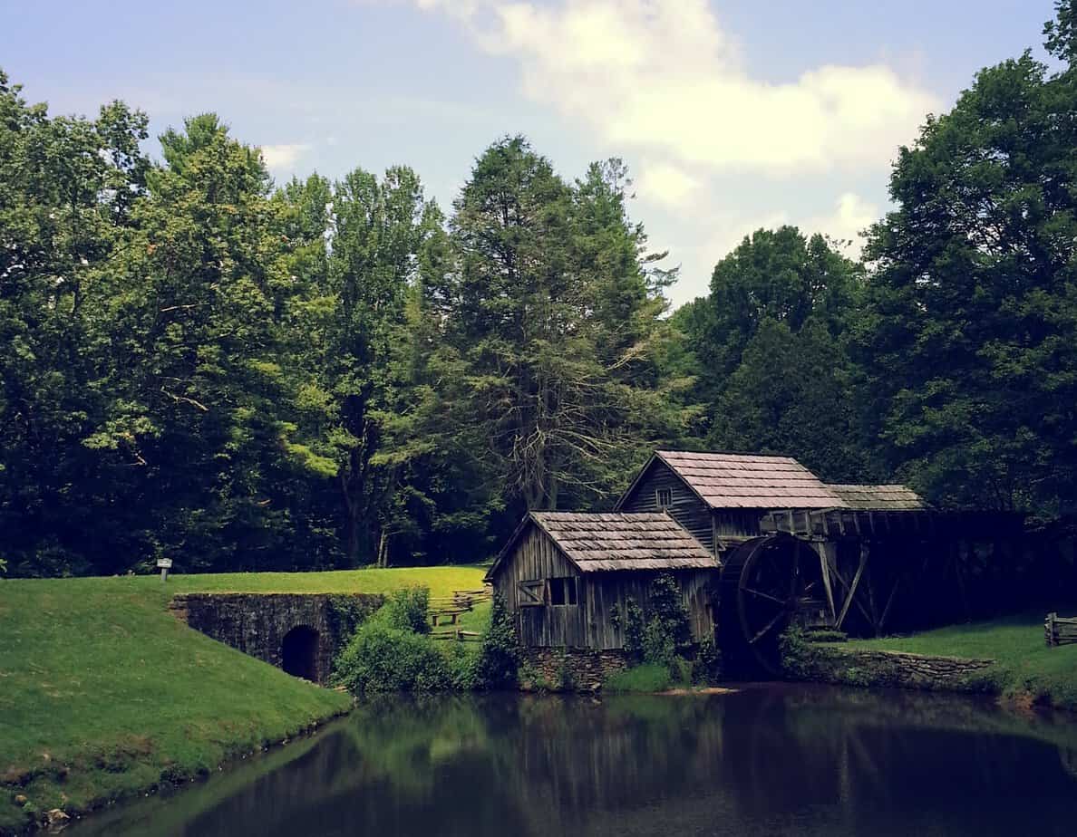 Mabry Mill along the Blue Ridge Parkway